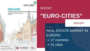 Pozytywne nastroje wśród inwestorów branży nieruchomości w Europie - raport „Euro Cities” Gerald Eve International i AXI IMMO