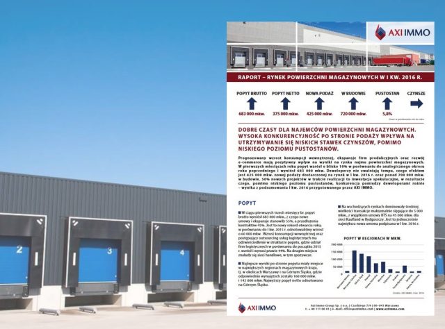 Raport rynek magazynowy i kw. 2016