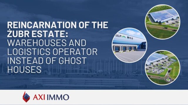Reincarnation of the Żubr Estate: warehouses and logistics operator instead of ghost houses