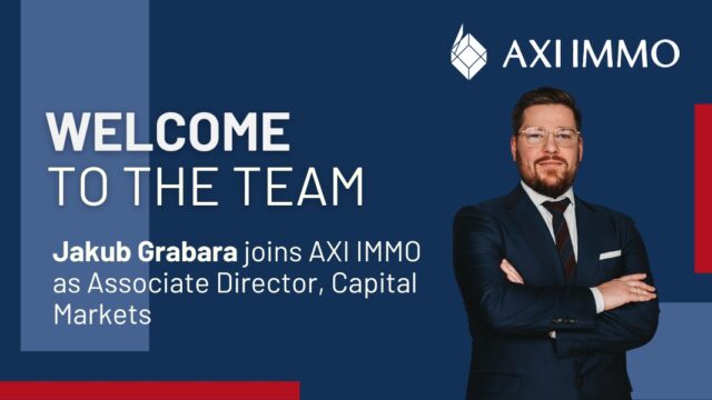 AXI IMMO strengthens Capital Market Team, Jakub Grabara appointed as Associate Director