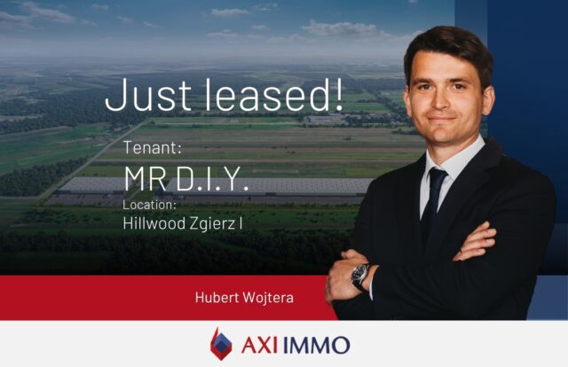 MR D.I.Y. AXI IMMO logistyczny park Hillwood Zgierz I, Central Poland