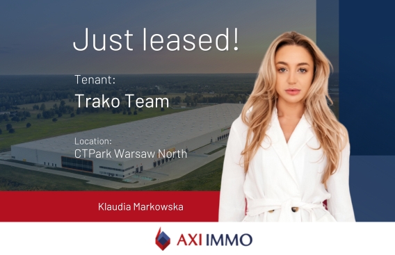 Ekspansja Trako Team do niemal 22 tys. mkw. powierzchni magazynowej - doradza AXI IMMO