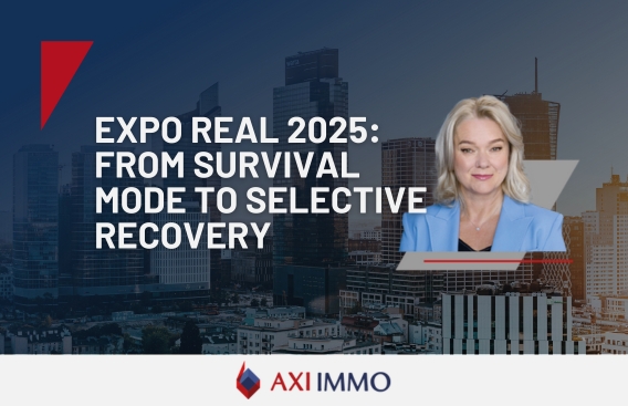 EXPO REAL 2025 in Munich (6-8.10.2025), International Trade Fair for Property and Investment, Commentary by Renata Osiecka, Owner, Managing Partner, AXI IMMO.