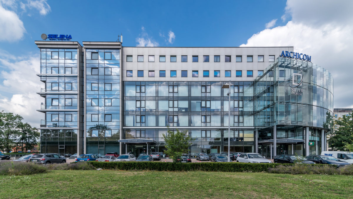 Biuro AXI IMMO we Wrocławiu w biurowcu Silver Forum