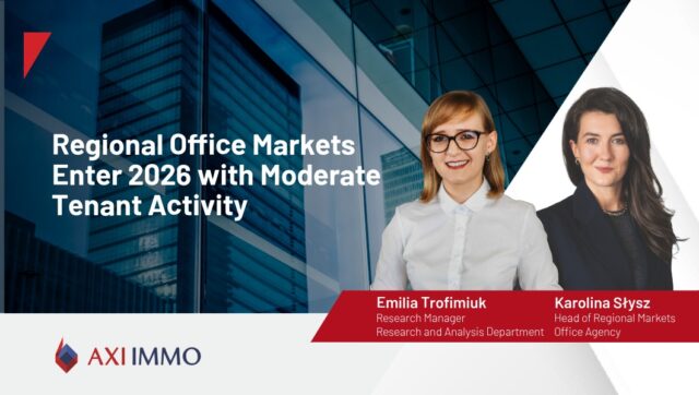 Regional office markets enter 2026 with moderate tenant activity Karolina Słysz, Emilia Trofimiuk