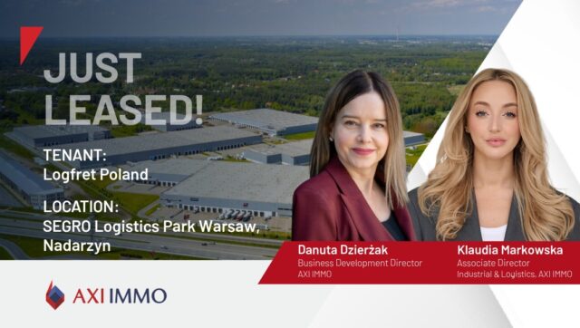 Logfret Poland Segro Logistics Park Warsaw Nadarzyn advises axi immo