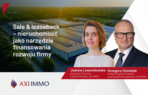 sale and leaseback jako narzędzie finanasowania axi immo sprzedż i najem zwrotny